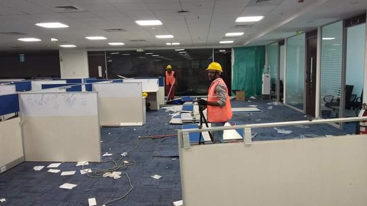 Office dismantling, Noida